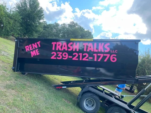 Professional junk removal service by Trash Talks
